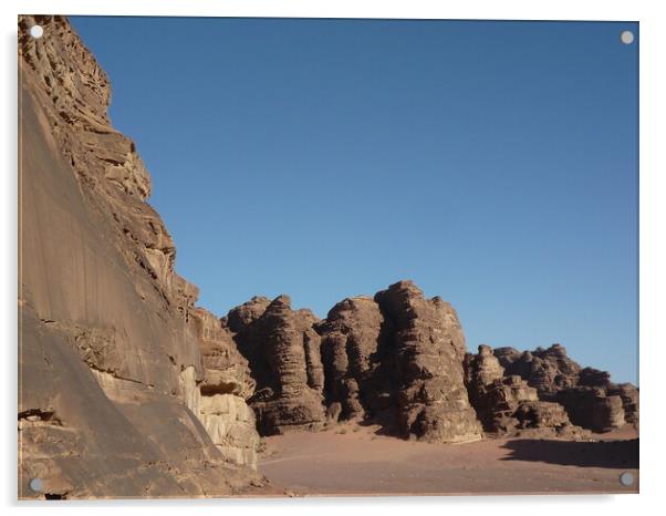 Wadi RAM Desert, Jordan Acrylic by Karina Osipova