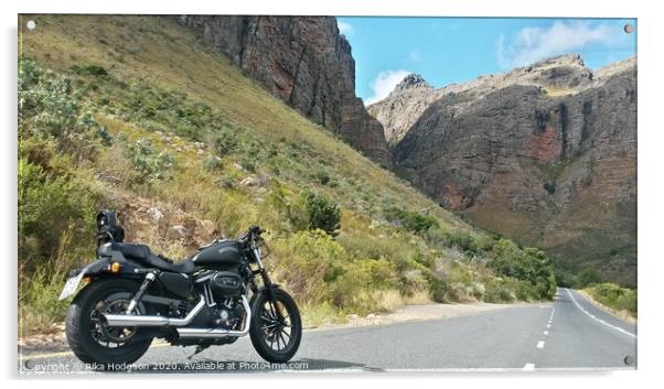 Iron 883, Du Toitskloof Pass, South Africa Acrylic by Rika Hodgson