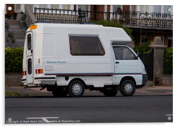 Daihatsu Romahome Freespirit Acrylic by Mark Ward