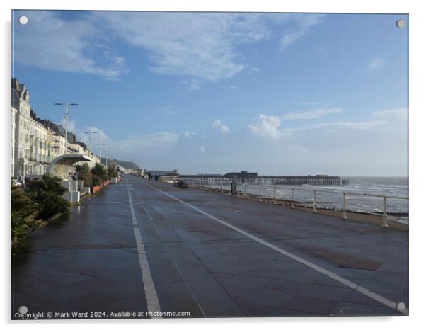 The Promenade. Acrylic by Mark Ward