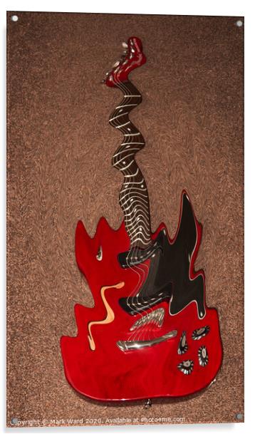 Rock and Roll Relapse Acrylic by Mark Ward