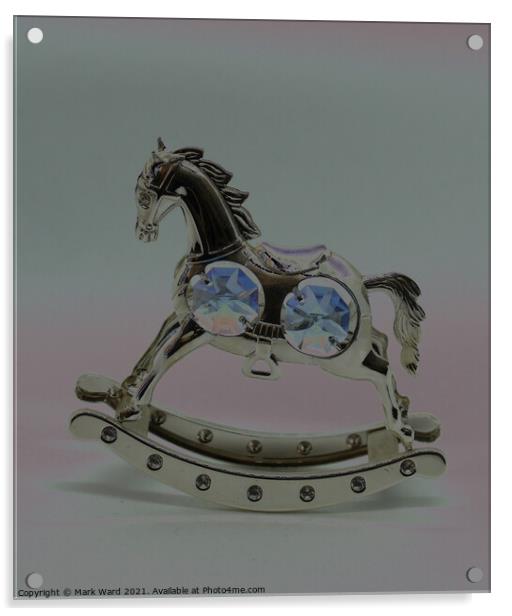 A Shiny Rocking Horse. Acrylic by Mark Ward