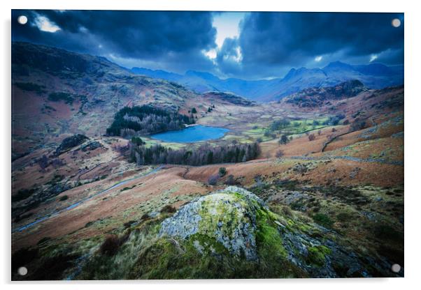 Langdale Valley Acrylic by Jonny Gios