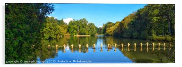 Lakeside Charms - (Panorama.) Acrylic by 28sw photography