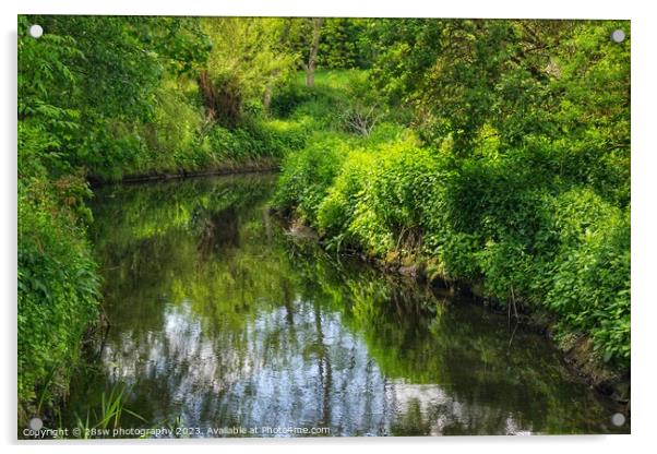 Layers of Erewash Serenity. Acrylic by 28sw photography