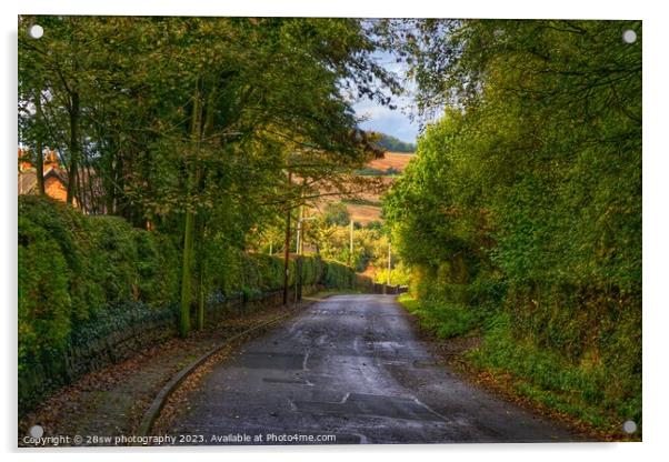 Down the Lane. Acrylic by 28sw photography