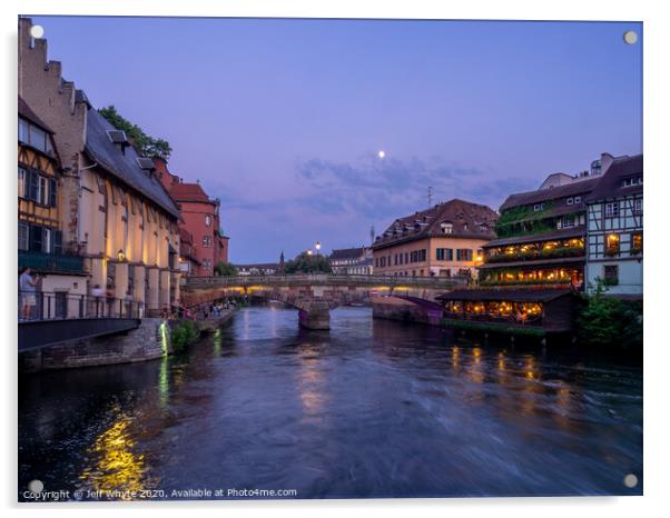 Petite France, Strasbourg Acrylic by Jeff Whyte