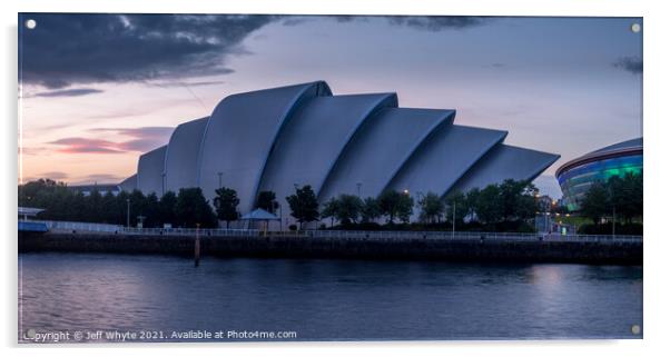 Glasgow, Scotland Acrylic by Jeff Whyte