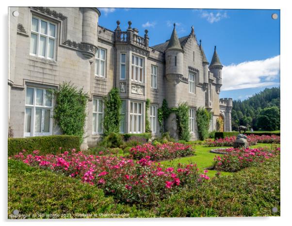 Balmoral Castle Acrylic by Jeff Whyte