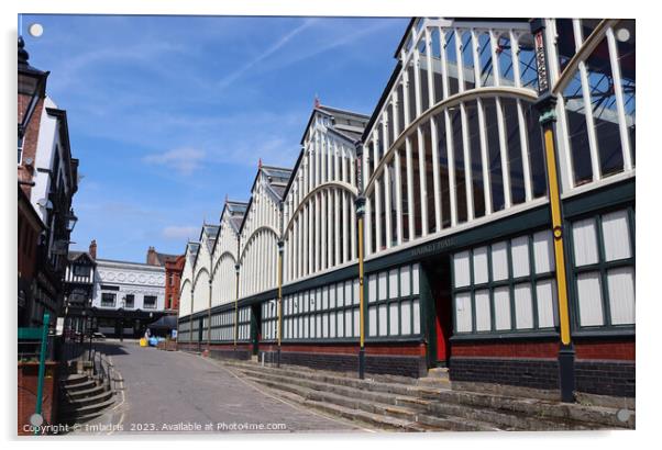 Victorian Market Hall, Stockport, England Acrylic by Imladris 