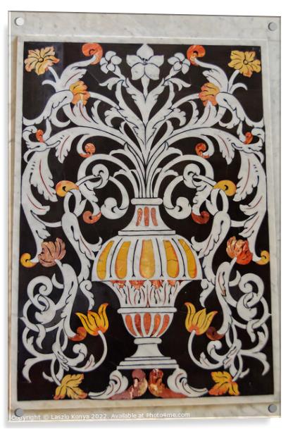 Mosaic Decoration - Palermo Acrylic by Laszlo Konya