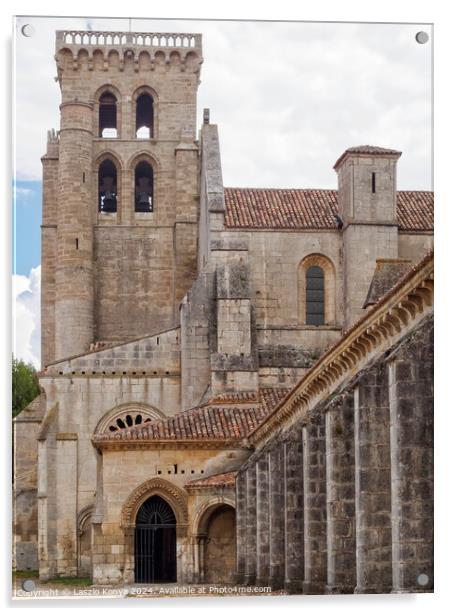 Monasterio de las Huelgas - Burgos Acrylic by Laszlo Konya