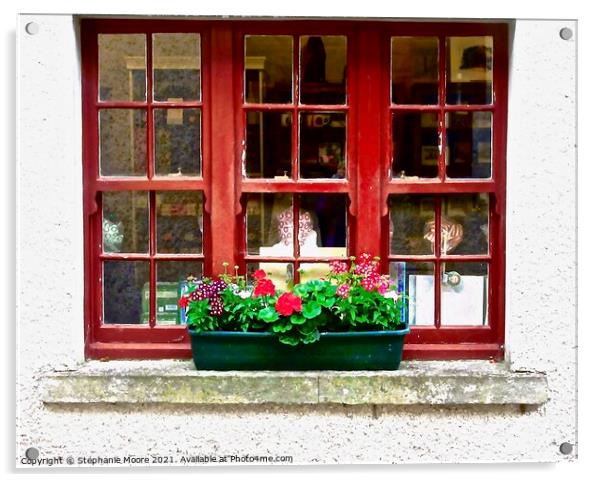 Irish Gift Shop Window Acrylic by Stephanie Moore