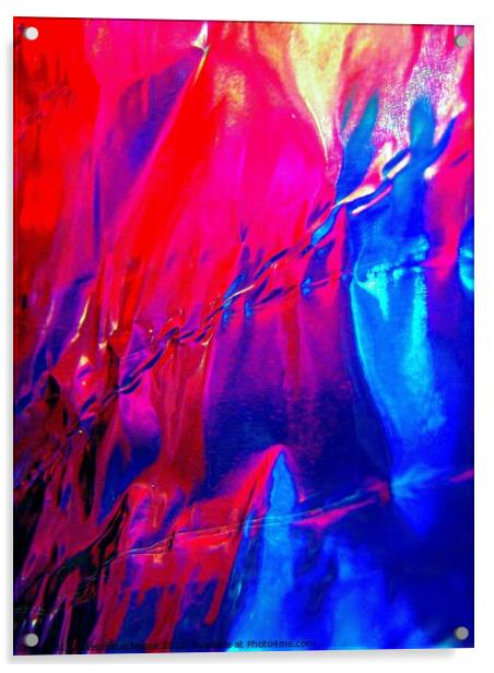 Abstract 543 Acrylic by Stephanie Moore