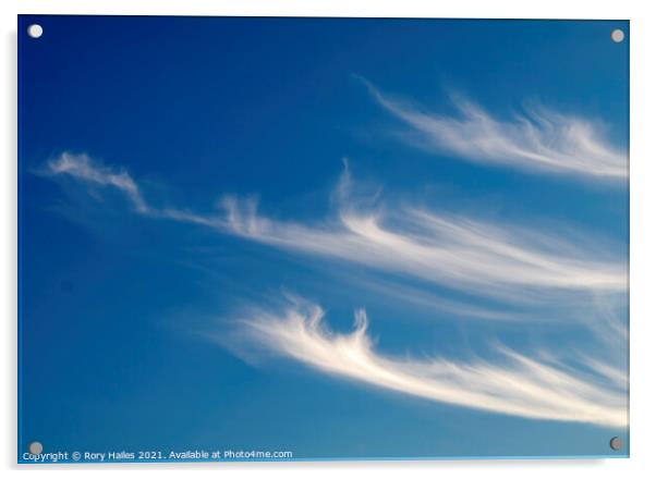 Cirrus Cloud Formation Acrylic by Rory Hailes