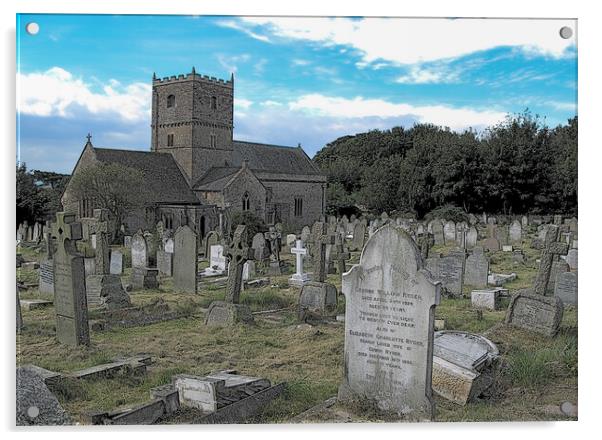 St Andrews church Acrylic by Rory Hailes