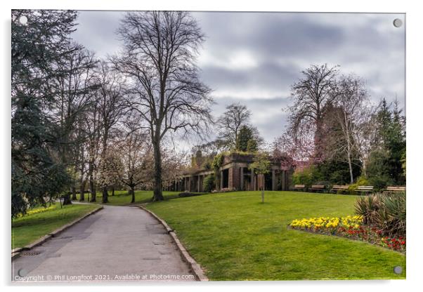 Beautiful Harrogate Park  Acrylic by Phil Longfoot