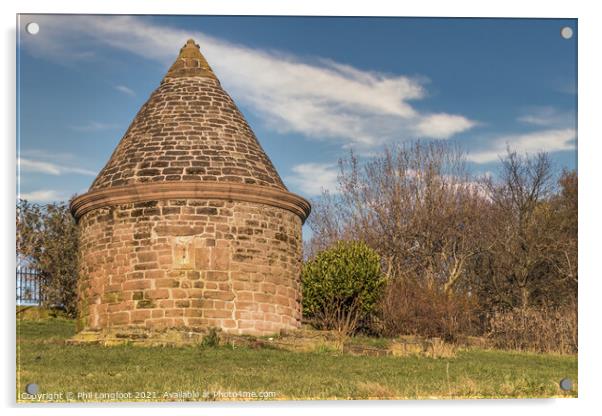 St Rupert's Tower Everton Park Liverpool  Acrylic by Phil Longfoot