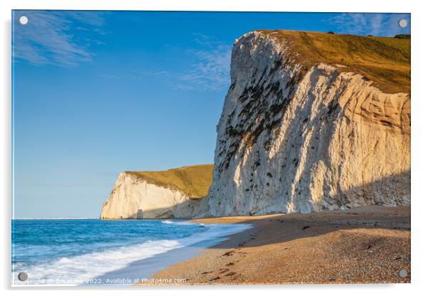 Bat’s Head, Dorset Acrylic by Jim Monk