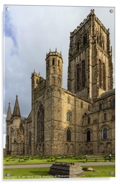 Durham Cathedral  Acrylic by Jim Monk