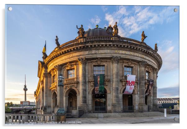 The Bode Museum, Berlin Acrylic by Jim Monk