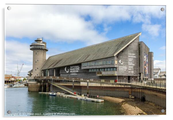 National Maritime Museum, Falmouth Acrylic by Jim Monk