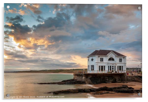 The Arcadia, Portrush Acrylic by Jim Monk