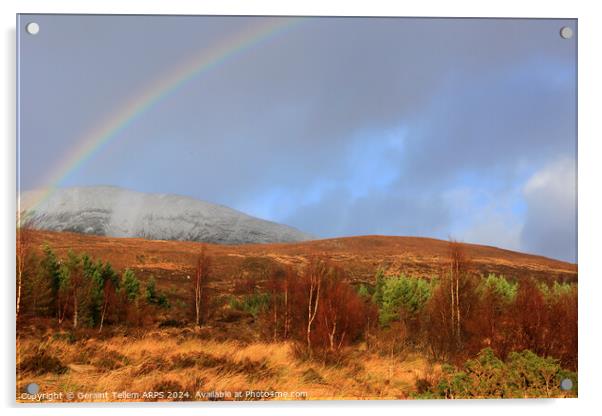 Ben Eighe, Torridon, Highland Scotland Acrylic by Geraint Tellem ARPS