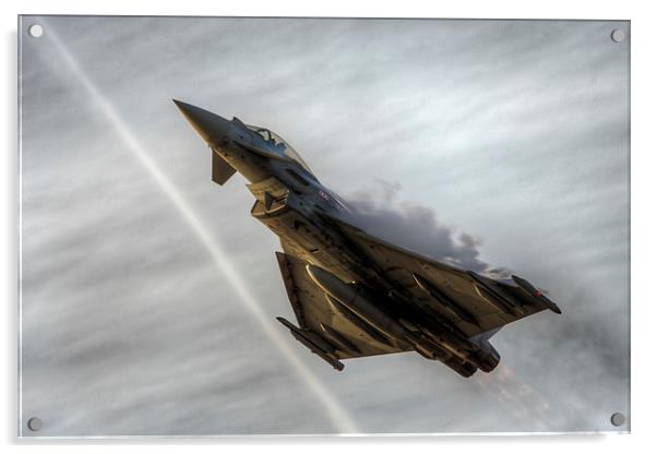 Eurofighter Typhoon Acrylic by Jeni Harney