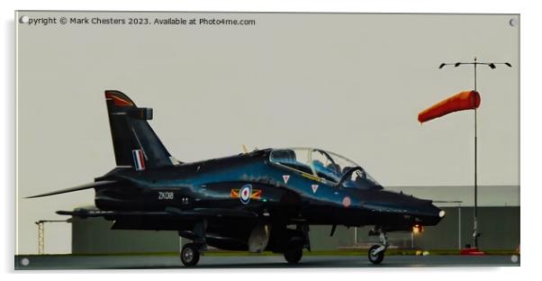  fighter jet Acrylic by Mark Chesters