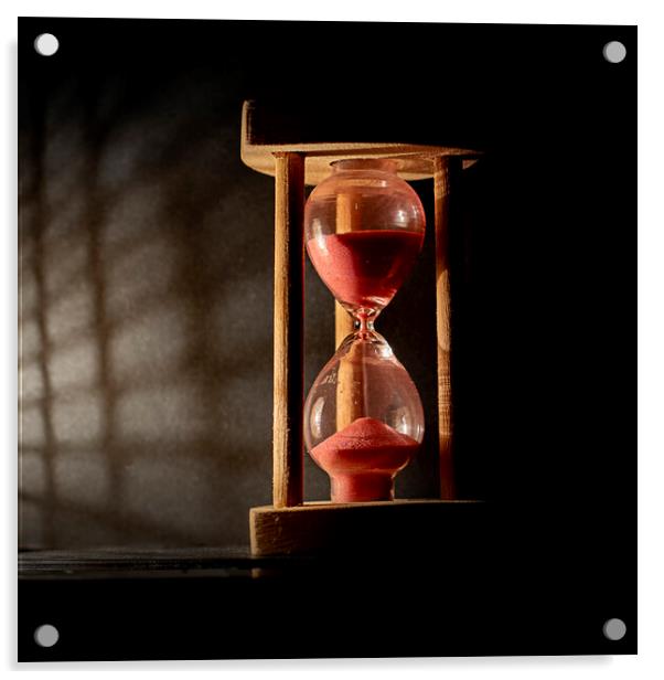 Time machine  Acrylic by Steve Carr