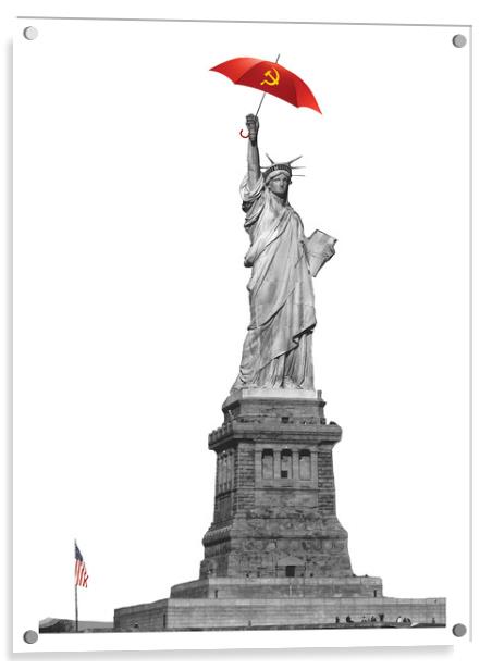 Liberty! Acrylic by John Hemming