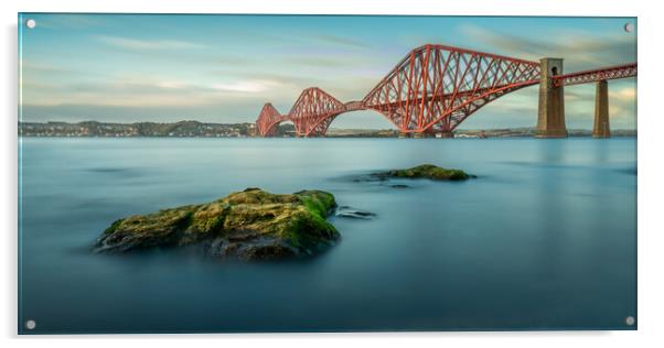 Forth Bridge Acrylic by Anthony McGeever
