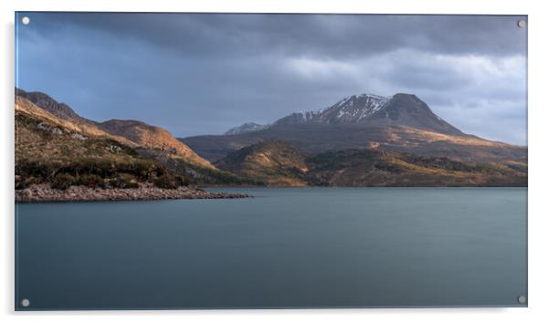 Loch Bad an Scalaig  Acrylic by Anthony McGeever