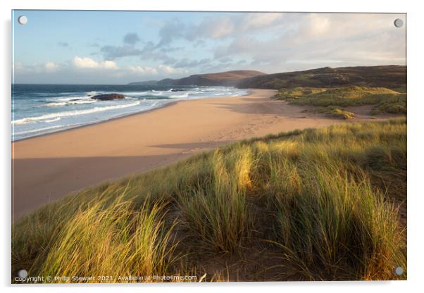 Sandwood Bay, Sutherland, Scotland Acrylic by Philip Stewart