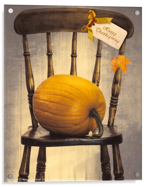 Country House Chair Acrylic by Amanda Elwell