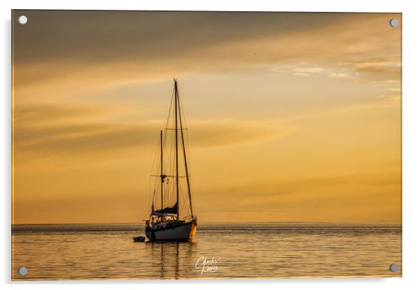 At Anchor Acrylic by Chuck Koonce