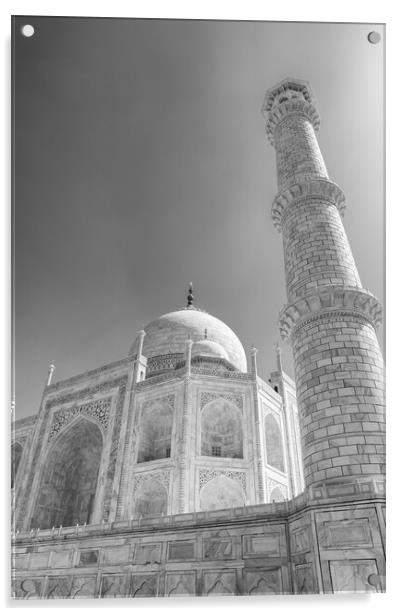 Taj Mahal mausoleum in Agra, Uttar Pradesh, India Acrylic by Mirko Kuzmanovic