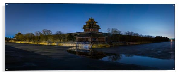 Forbidden City Palace Museum in Beijing, China Acrylic by Mirko Kuzmanovic