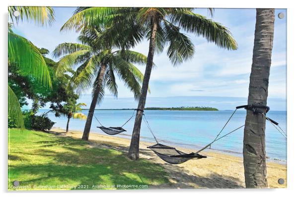 Available hammocks in Fiji Acrylic by Graham Lathbury