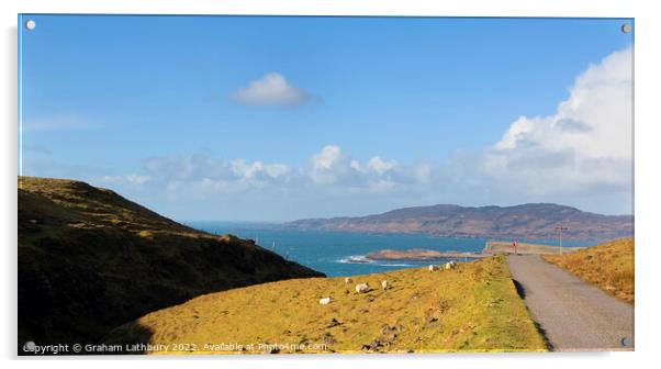 Loch Na Keal, Isle of Mull Acrylic by Graham Lathbury