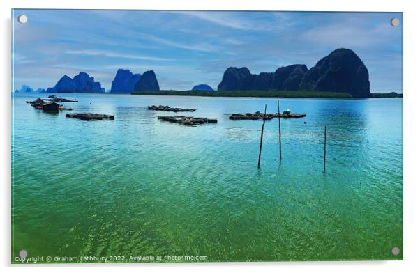 Ko Surin Islands, Thailand Acrylic by Graham Lathbury