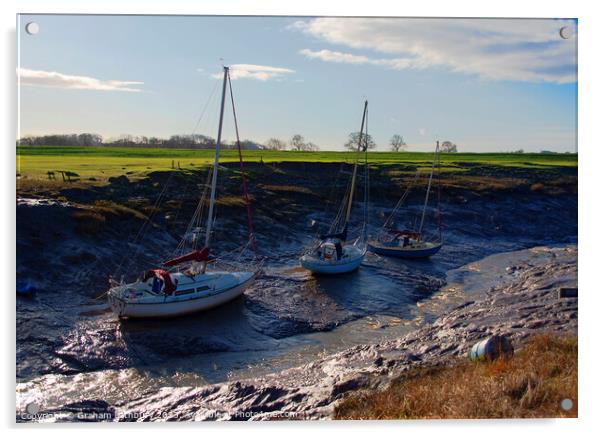 Oldbury Yachts Acrylic by Graham Lathbury