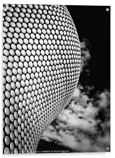 Selfridges Building in Birmingham UK Acrylic by Stuart Chard