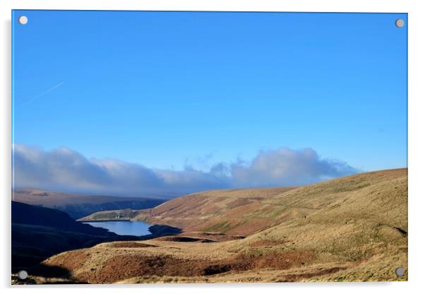 Wessenden Head Marsden Acrylic by Roy Hinchliffe