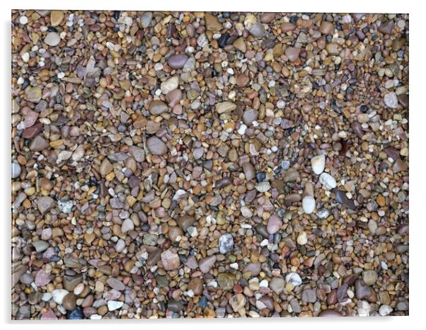 Pebbles Acrylic by Roy Hinchliffe