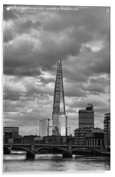 The Shard Acrylic by Jules D Truman