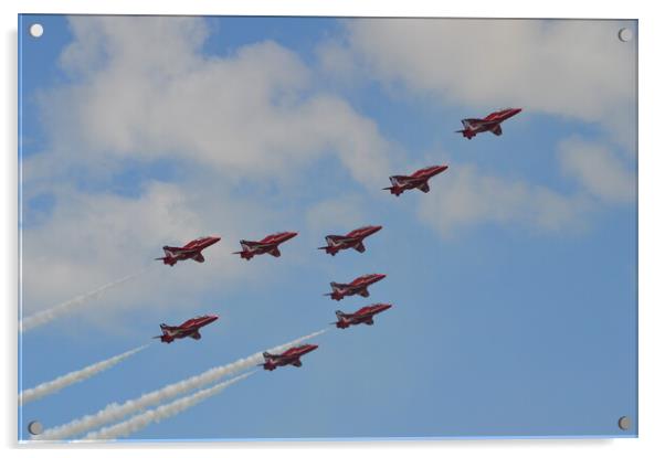 red arrows Acrylic by Michael bryant Tiptopimage