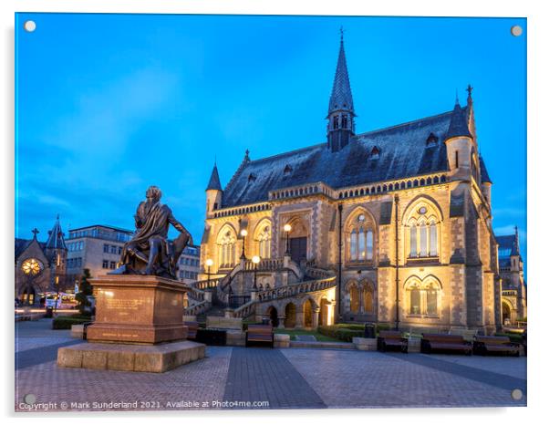 McManus Art Gallery and Museum in Dundee Acrylic by Mark Sunderland