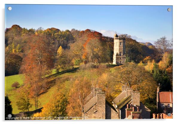 Culloden Tower Richmond Acrylic by Mark Sunderland